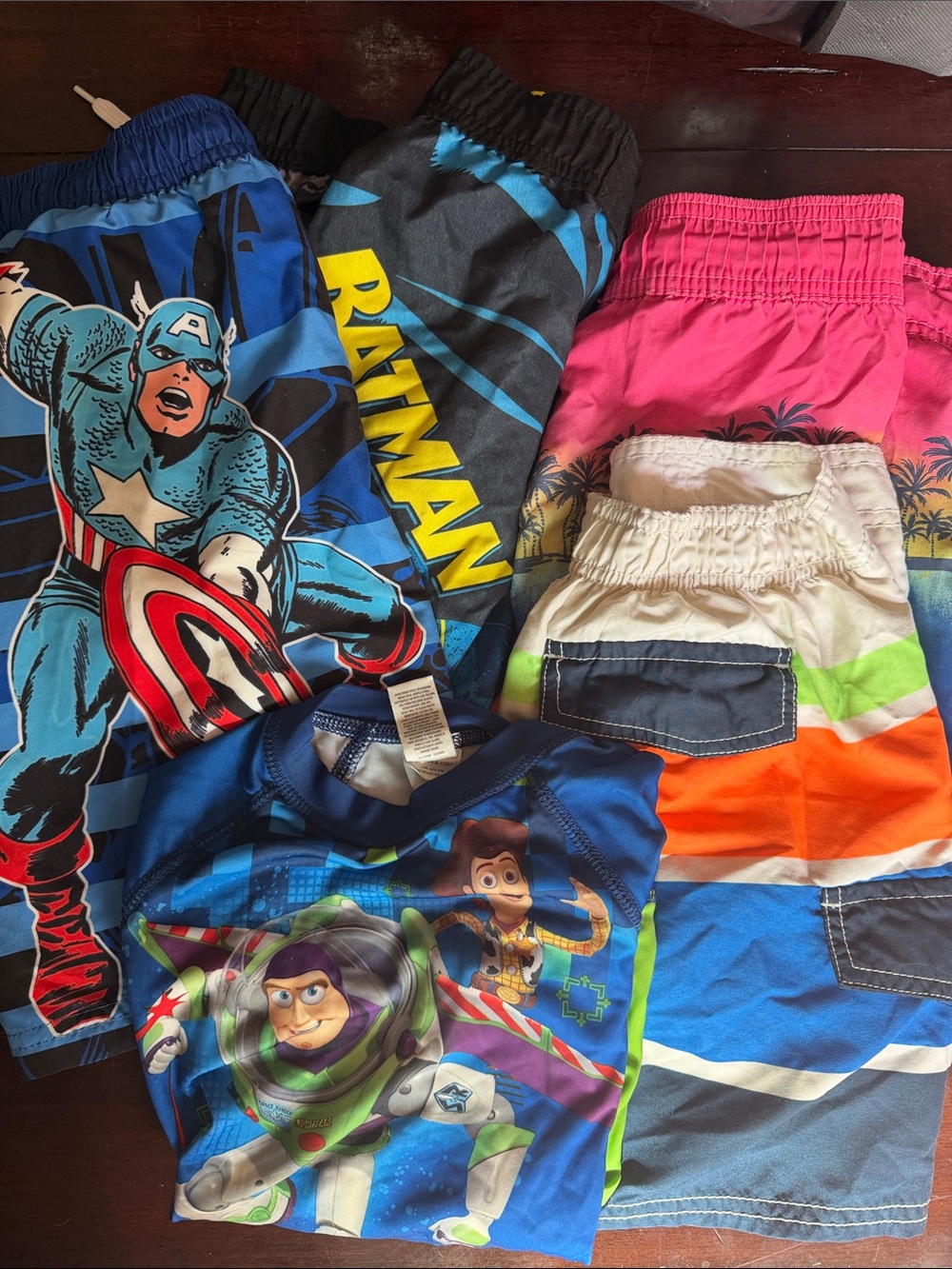 Boys size 6 swim lot sku11
